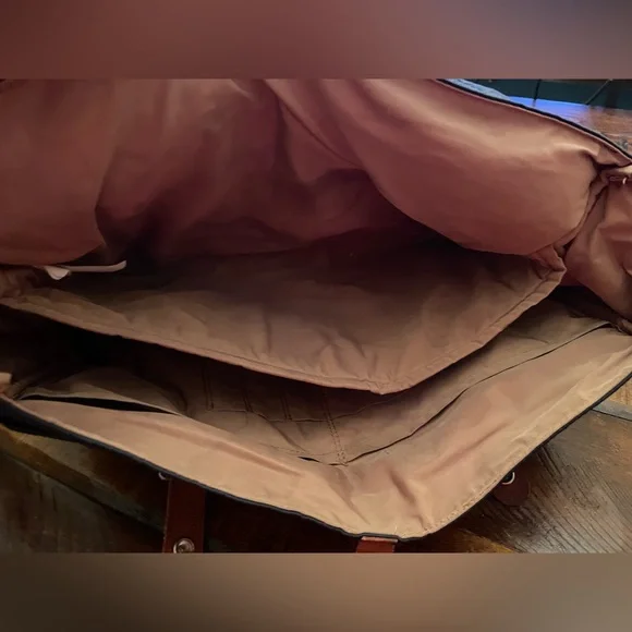 Navy Jcrew laptop briefcase bag - Picture 2 of 5